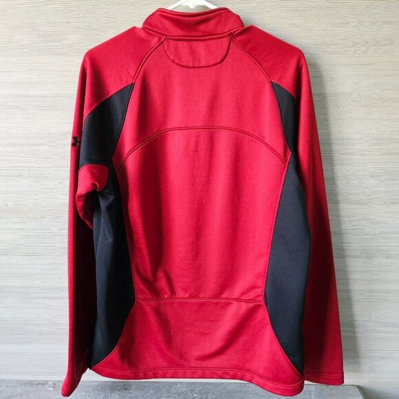 Under Armour Vail Colorado Cold Gear Jacket 1/4 Zip Golf Ski Pullover  Mens Sz M - Picture 6 of 16